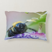 のまわりにマクロ写真 アクセントクッション (裏面)