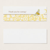 のまわりにメッセージカード (正面&裏面)