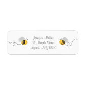 のまわりに住所 シール (正面)