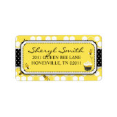 のまわりに住所 シール (正面)