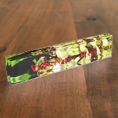 のまわりに名プレート デスクネームプレート (側面)