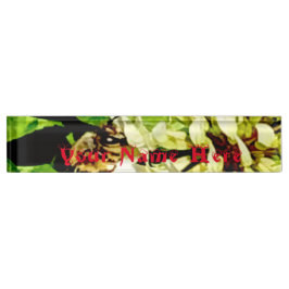 のまわりに名プレート デスクネームプレート