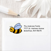 のまわりに差出人住所ラベル ラベル (インサイチュ)