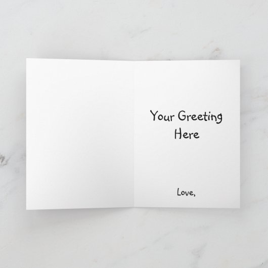 のまわりに愛挨拶状 カード (内部)