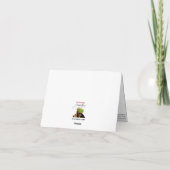 'のまわりに曲げ'絵画の上の カード (裏面)