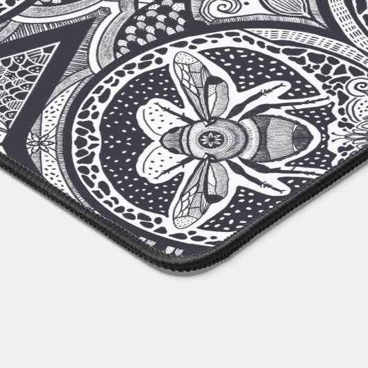 のまわりに曼荼羅 デスクマット (コーナー)