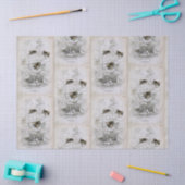 のまわりに植物ティッシュペーパー 薄葉紙 (クラフト)