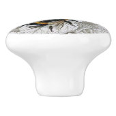 のまわりに植物 セラミックノブ (側面)