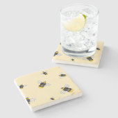 のまわりに石灰 ストーンコースター (横)