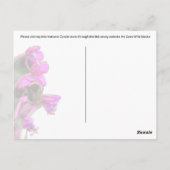 のまわりに聖書の詩 – はがき (裏面)