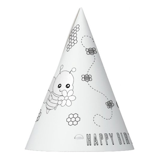 のまわりに誕生日パーティーカラーオシャレパーティーハット パーティーハット (左)