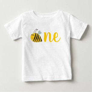 のまわりに誕生日パーティー1stビーデー ベビーTシャツ
