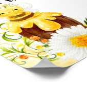 のまわりに誕生日歓迎 ポスター (角)