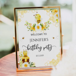 のまわりに誕生日歓迎 ポスター