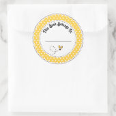 のまわりに読蔵書票 ラウンドシール (バッグ)