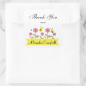 のまわりに赤ちゃんシャワーありがとうシール スクエアシール (バッグ)