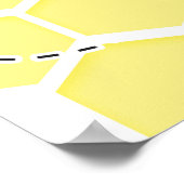 のまわりに赤ちゃんシャワー誕生日パーティバナー ポスター (角)