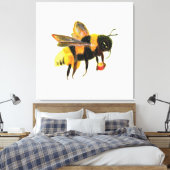 のまわりに運花粉 キャンバスプリント (インサイチュ (寝室))