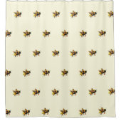 のまわりに運花粉 シャワーカーテン (正面)