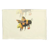 のまわりに運花粉 枕カバー (正面左)