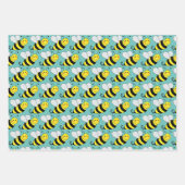 のまわりに違う色 ラッピングペーパーシート (正面)