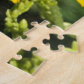 のまわりに黄花写真 ジグソーパズル (側面)