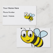 のまわりに、ぶんぶん言う音 名刺 (正面/裏面)