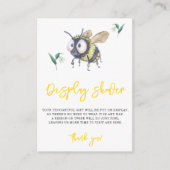 のまわりに – シャワー表示 エンクロージャーカード (正面)