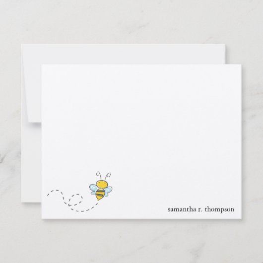 のまわりに・ベビー・シャワーありがとうノート・カード ノートカード (正面)