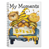 のまわりに,格言,ベアースパイラルノートブックフォトブック ノートブック (正面)