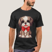 のみマイシーズー(犬)ズー Tシャツ (正面)
