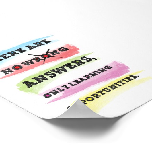 のみ学の機会 – 前向き学の ポスター (角)