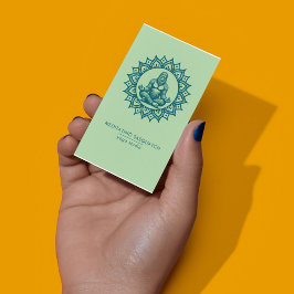 のめい想サスカッチヨガスタジオQRコード 名刺