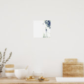 のめい想ブッダ – セレニティライト ポスター (キッチン)