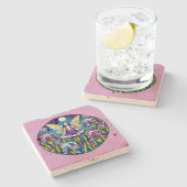 のめい想妖精 ストーンコースター (横)