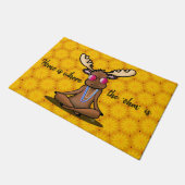 のめい想Moose KiniArt Doormat ドアマット (アングル)