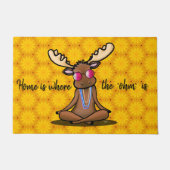 のめい想Moose KiniArt Doormat ドアマット (正面)