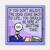 のやめ時刻 マグネット (正面)