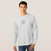 のやめ癖 Tシャツ (正面フル)