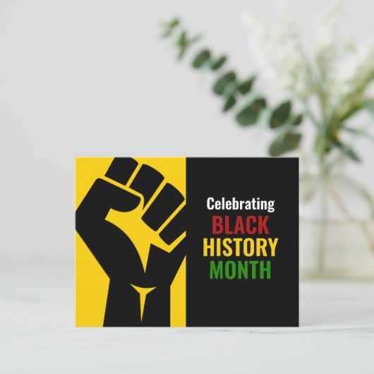 のやる気を起こさせる祝黒史の月 ポストカード (スタンド正面)