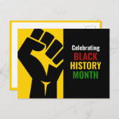 のやる気を起こさせる祝黒史の月 ポストカード (正面/裏面)