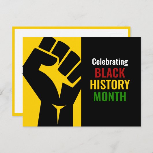 のやる気を起こさせる祝黒史の月 ポストカード (正面/裏面)