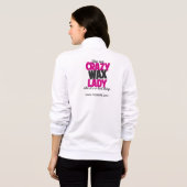 のような熱狂するなワックスの女性を悪い事言います パーカ (裏面フル)