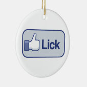 のように舐めるため セラミックオーナメント (右)