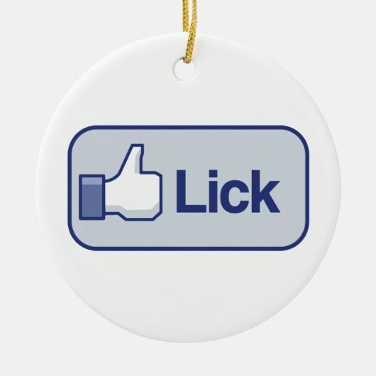 のように舐めるため セラミックオーナメント (正面)