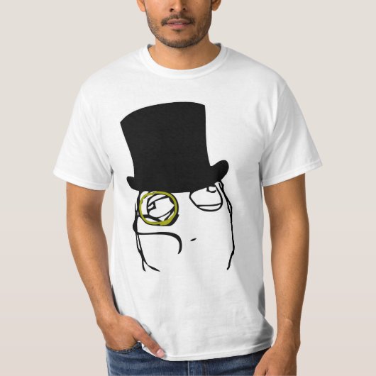のようにRage Face Meme Tシャツ (正面)