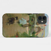 のらくら者1888年(キャンバスの油) Case-Mate iPhoneケース (裏面(横))