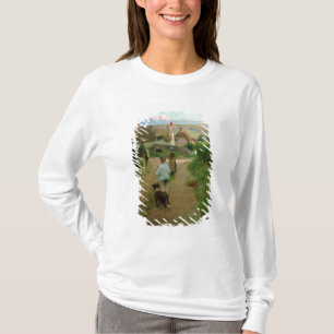 のらくら者1888年(キャンバスの油) Tシャツ