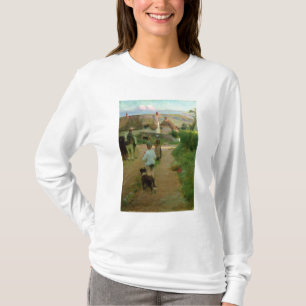 のらくら者1888年(キャンバスの油) Tシャツ