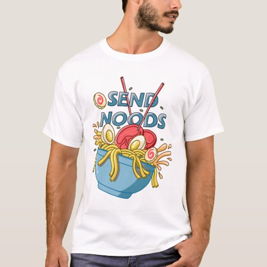 のらねんヌードルズ Tシャツ (正面)